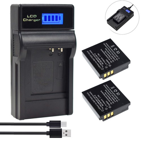 Batteria caricabatterie - 2x, e
