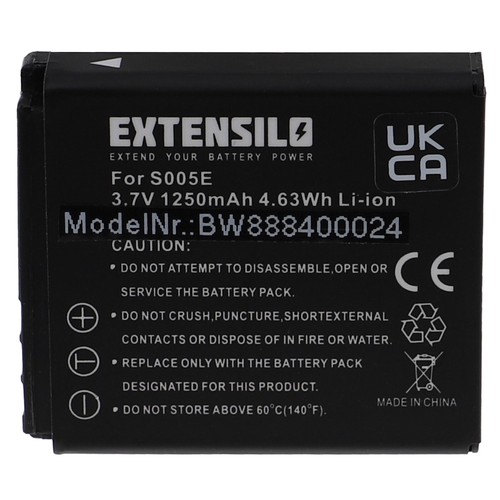 Batteria per panasonic lumix - per,