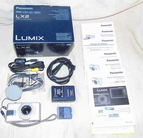 Lumix dmc lx2 fotocamera - dmc-lx2, |