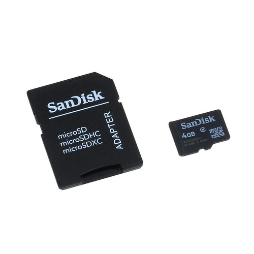Scheda memoria sandisk 4 - di,